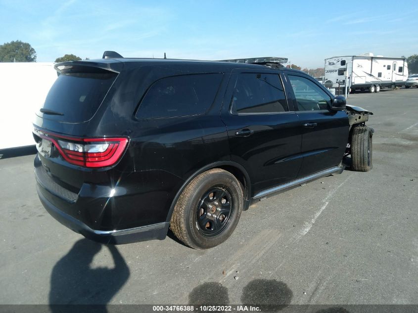 2021 DODGE DURANGO PURSUIT VIN: 1C4RDJFG9MC644557