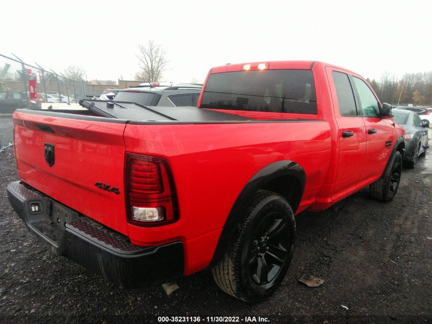 2021 RAM 1500 CLASSIC WARLOCK VIN: 1C6RR7GG4MS510314