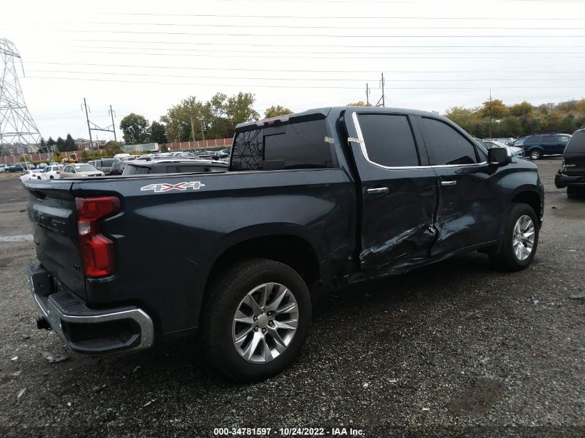 2021 CHEVROLET SILVERADO 1500 LTZ VIN: 1GCUYGEL8MZ274196