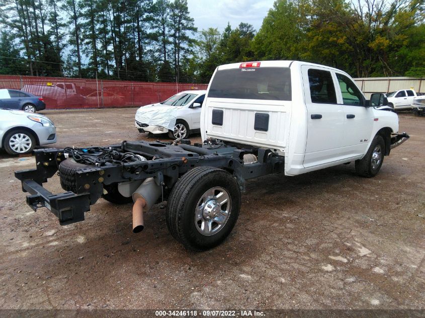 2022 RAM 2500 TRADESMAN VIN: 3C7WR4HJ7NG123515
