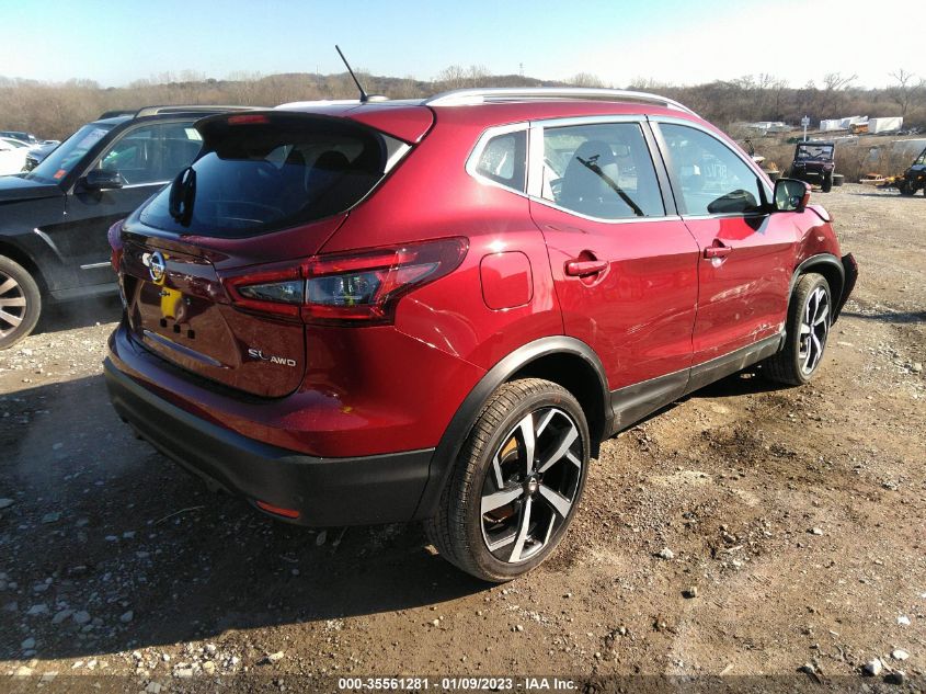 2022 NISSAN ROGUE SPORT SL VIN: JN1BJ1CW9NW485239