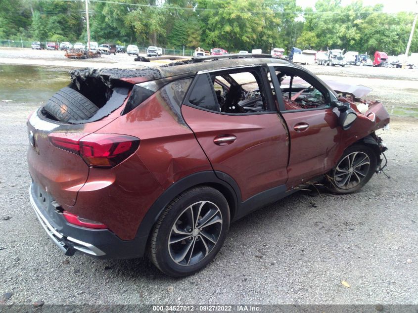 2021 BUICK ENCORE GX SELECT VIN: KL4MMDS29MB072816