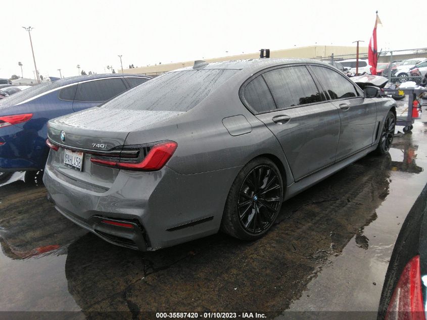2022 BMW 7 SERIES 740I VIN: WBA7T2C0XNCJ53498