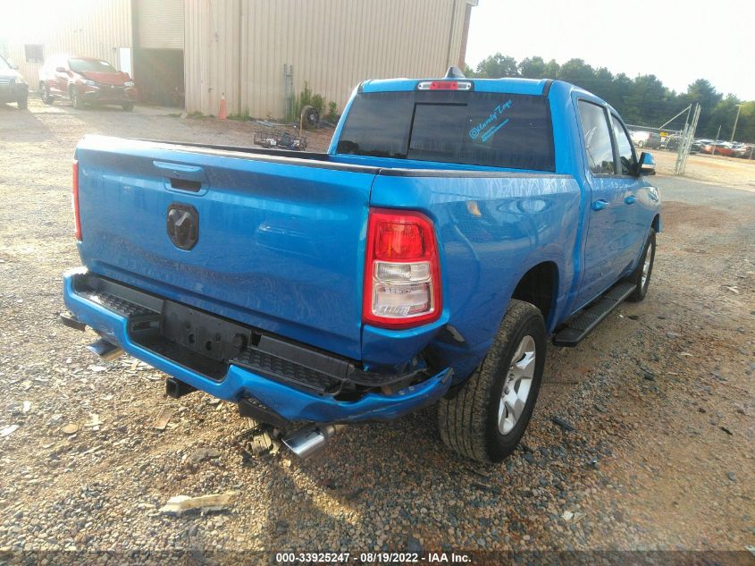 2021 RAM 1500 BIG HORN VIN: 1C6SRFFT6MN772196
