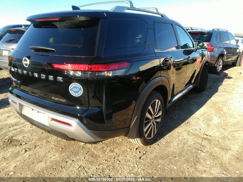 2022 NISSAN PATHFINDER PLATINUM VIN: 5N1DR3DH2NC251712