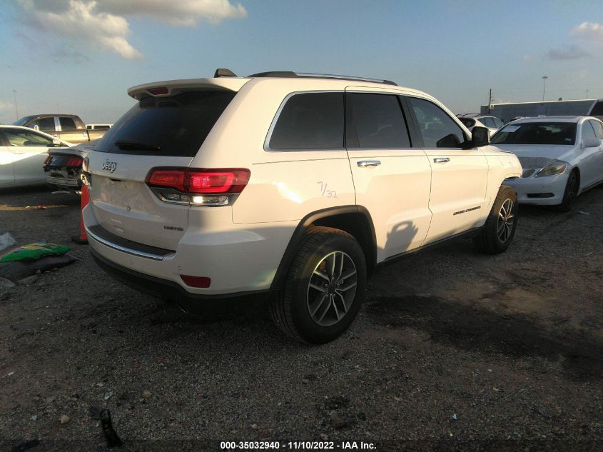 2021 JEEP GRAND CHEROKEE LIMITED VIN: 1C4RJEBG9MC595530