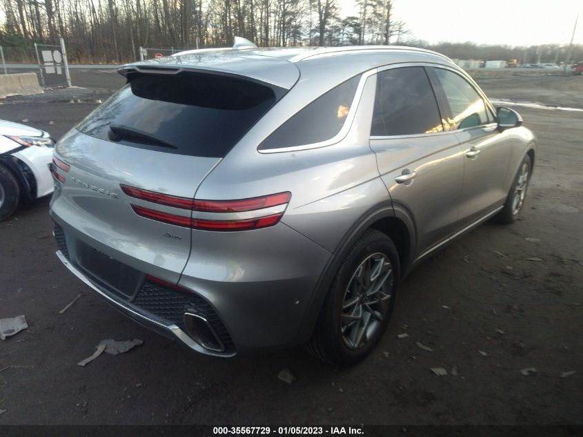 2022 GENESIS GV70 2.5T VIN: KMUMADTB8NU038303