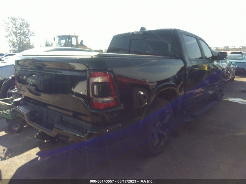 2022 RAM 1500 LIMITED VIN: 1C6RREHT6NN142623