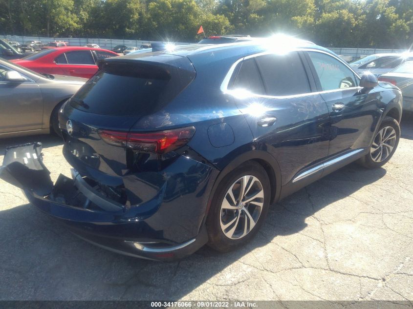 2022 BUICK ENVISION ESSENCE VIN: LRBFZNR40ND061852