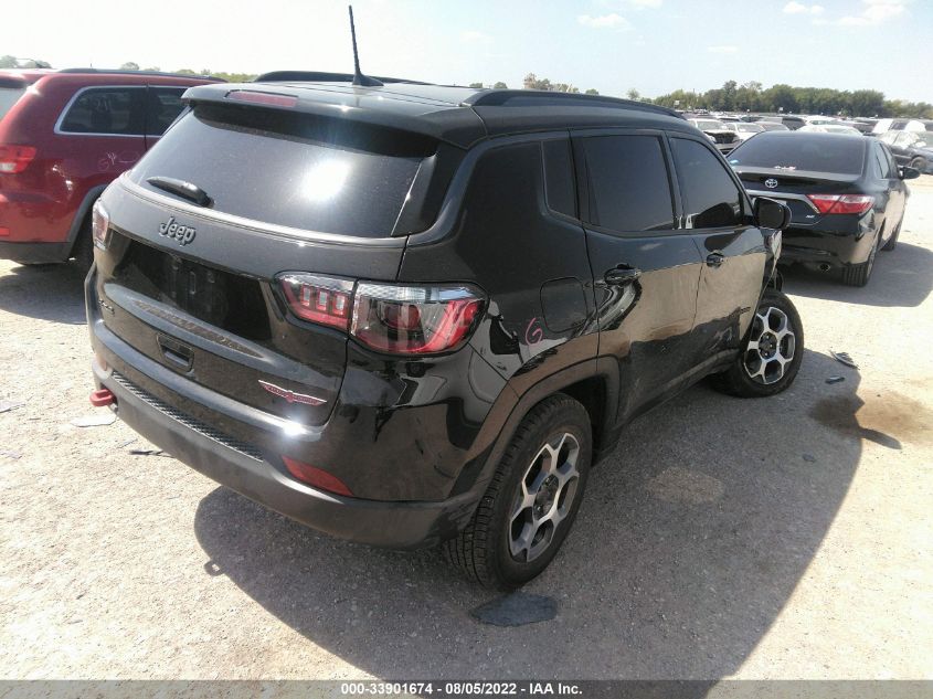 2022 JEEP COMPASS TRAILHAWK VIN: 3C4NJDDB2NT162406