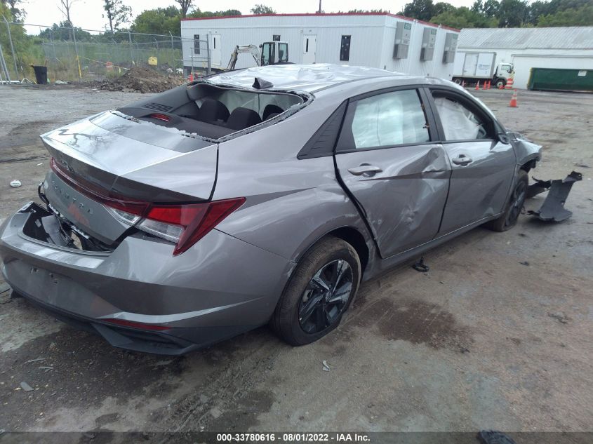 2022 HYUNDAI ELANTRA SEL VIN: KMHLM4AGXNU327585