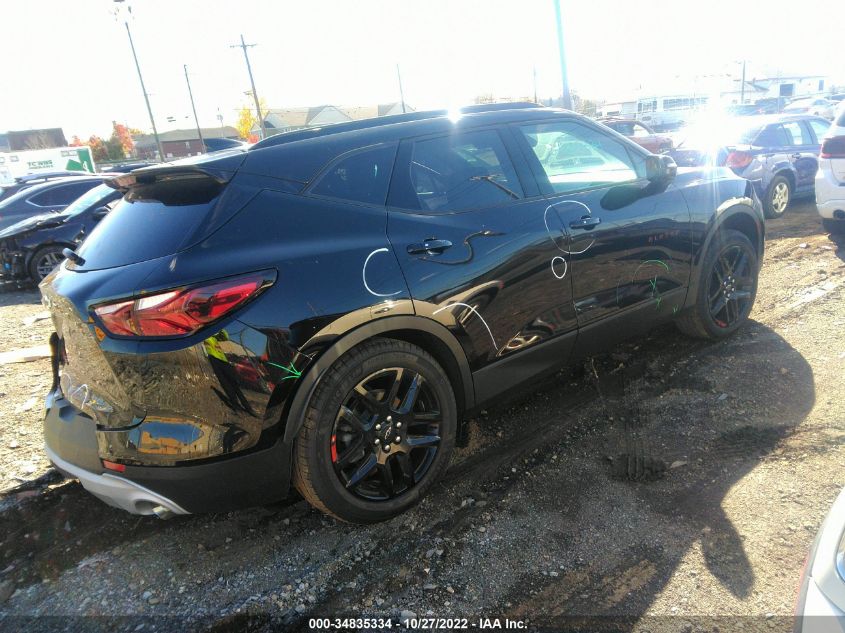 2022 CHEVROLET BLAZER LT VIN: 3GNKBJRSXNS132459