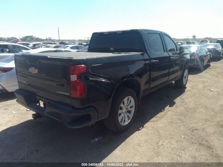 2022 CHEVROLET SILVERADO 1500 CUSTOM VIN: 3GCPABEKXNG570771