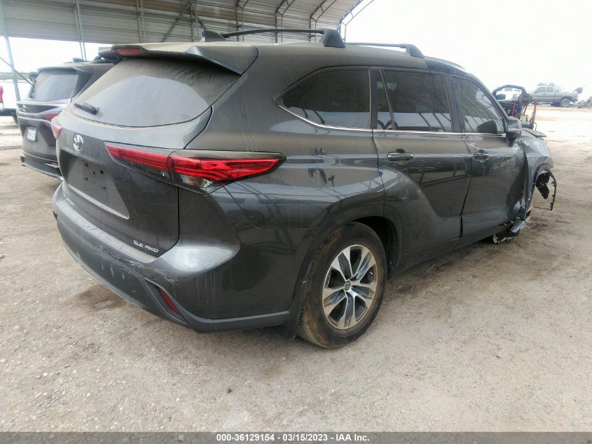 2023 TOYOTA HIGHLANDER L/LE/XLE/XSE/LIMITED VIN: 5TDKDRBH0PS012404