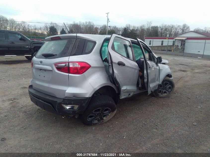 2021 FORD ECOSPORT S VIN: MAJ3S2FE8MC416815