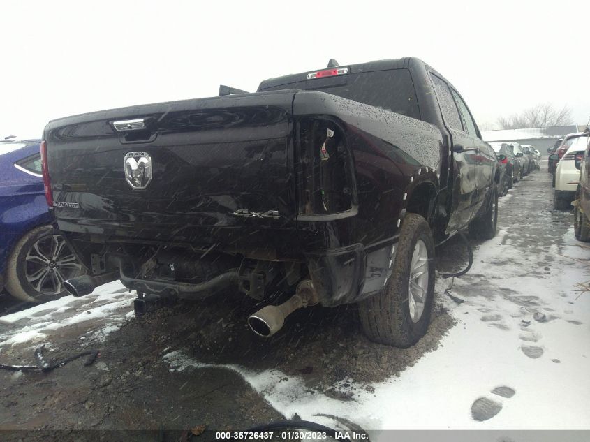 2022 RAM 1500 LARAMIE VIN: 1C6SRFJT8NN198760