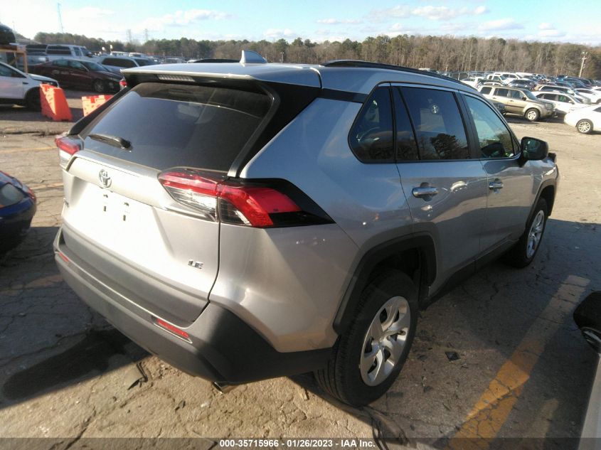 2021 TOYOTA RAV4 LE VIN: 2T3H1RFV3MC147438