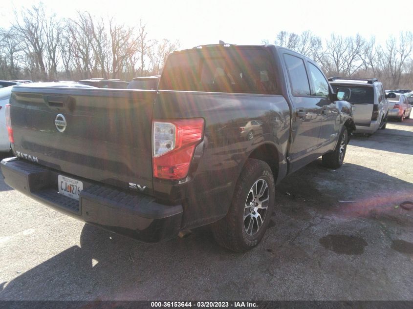 2022 NISSAN TITAN SV VIN: 1N6AA1EEXNN103929
