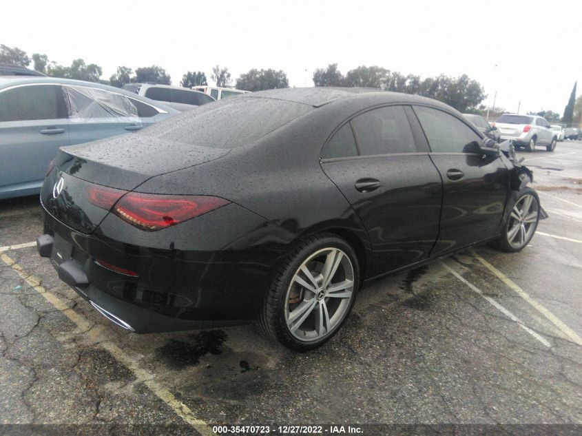 2020 MERCEDES-BENZ CLA CLA 250 VIN: W1K5J4GB0LN083685