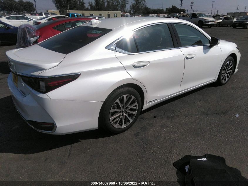 2022 LEXUS ES ES 300H VIN: 58ACA1C12NU018220