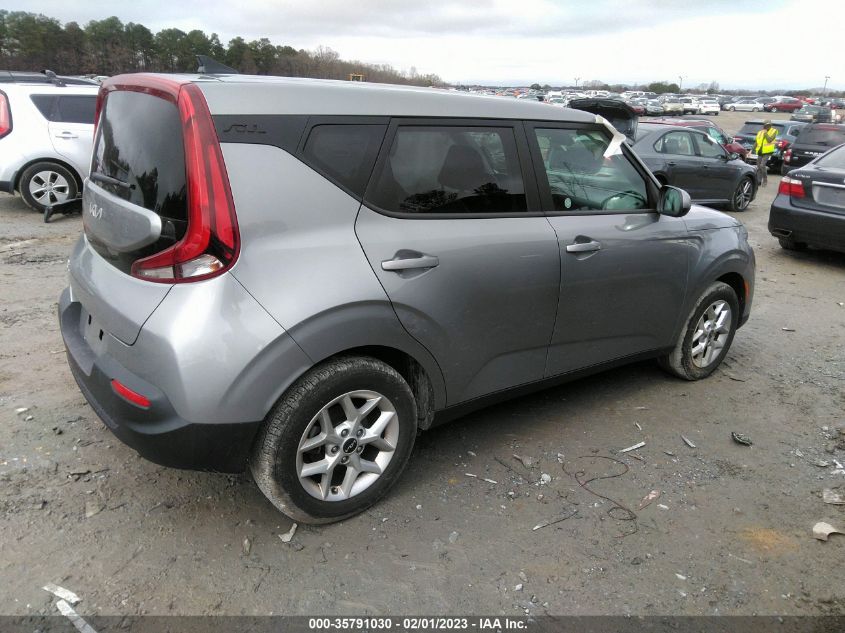 2022 KIA SOUL LX VIN: KNDJ23AU4N7810330