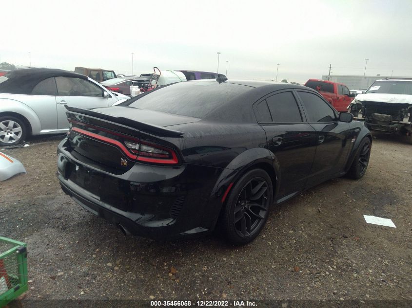 2021 DODGE CHARGER SCAT PACK WIDEBODY VIN: 2C3CDXGJ2MH578163