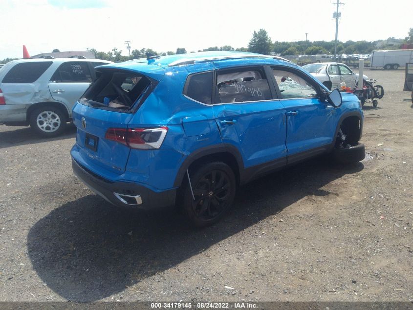 2022 VOLKSWAGEN TAOS SE VIN: 3VVWX7B21NM067970