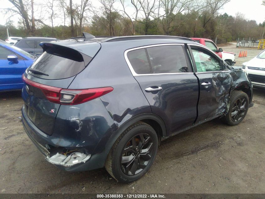 2020 KIA SPORTAGE S VIN: KNDP63AC3L7665428