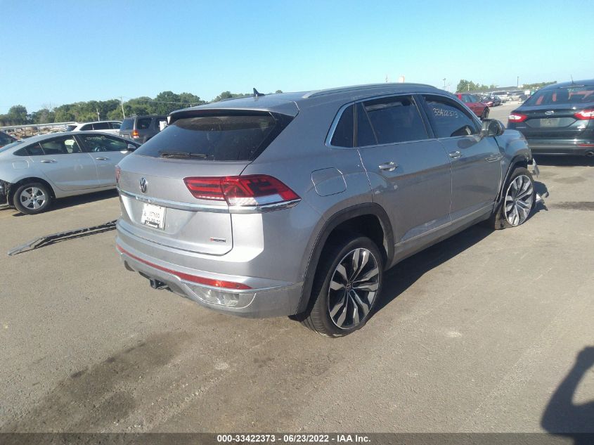 2022 VOLKSWAGEN ATLAS CROSS SPORT 3.6L V6 SEL PREMIUM VIN: 1V2FE2CA4NC206521