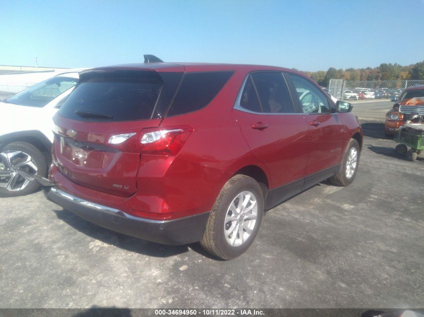 2021 CHEVROLET EQUINOX LT VIN: 3GNAXUEV5ML337940