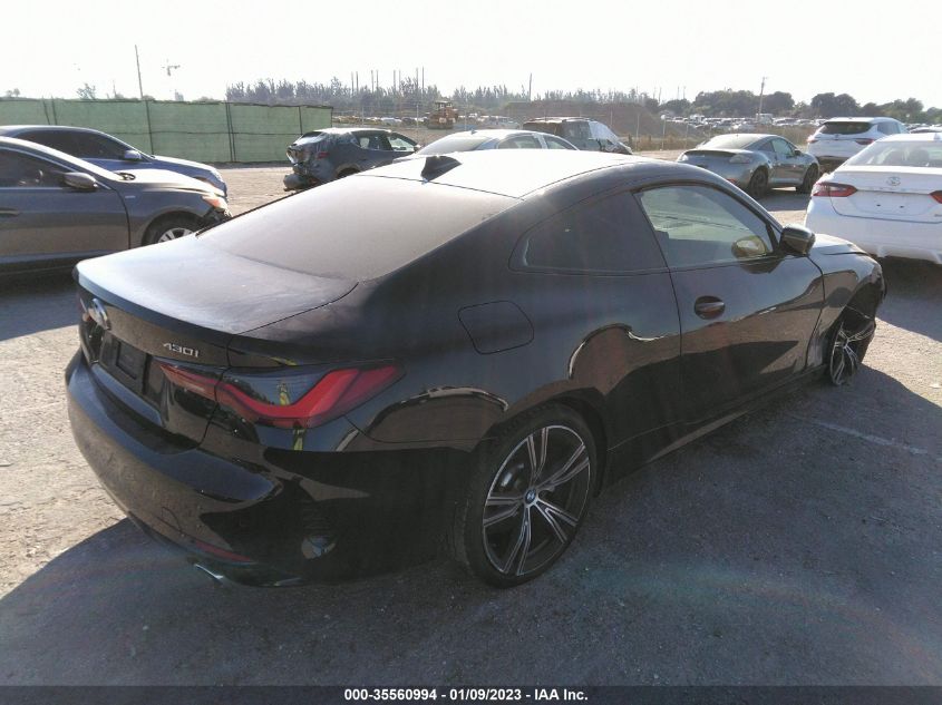 2021 BMW 4 SERIES 430I VIN: WBA53AP05MCF83131