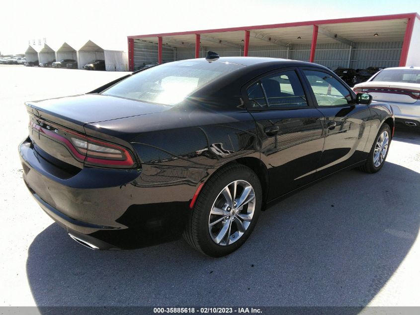 2022 DODGE CHARGER SXT VIN: 2C3CDXJG7NH265012