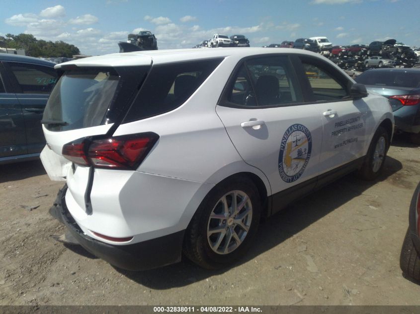 2022 CHEVROLET EQUINOX LS VIN: 3GNAXHEV6NS113865