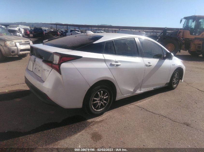 2021 TOYOTA PRIUS L VIN: JTDKAMFU7M3133057