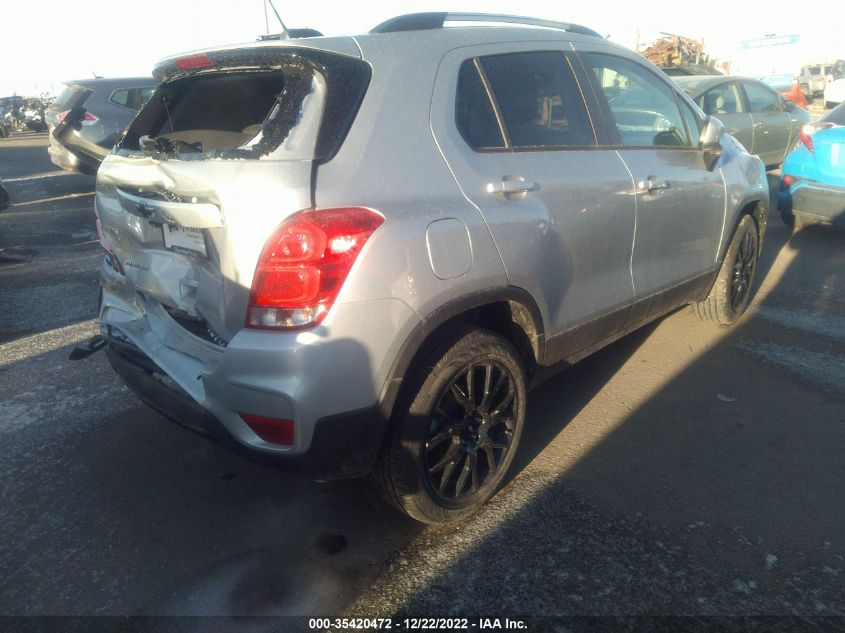 2022 CHEVROLET TRAX LT VIN: KL7CJPSM3NB557240