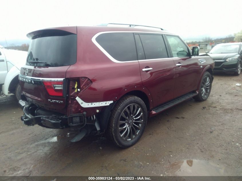 2022 NISSAN ARMADA PLATINUM VIN: JN8AY2DB3N9813733