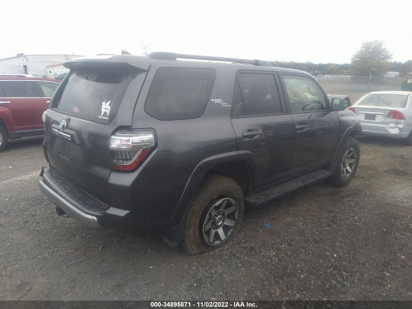 2021 TOYOTA 4RUNNER TRD OFF ROAD PREMIUM VIN: JTERU5JR3M5858850