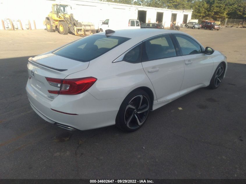 2021 HONDA ACCORD SEDAN SPORT VIN: 1HGCV2F32MA003978