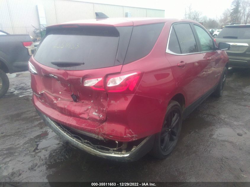 2021 CHEVROLET EQUINOX LT VIN: 3GNAXUEVXML341529