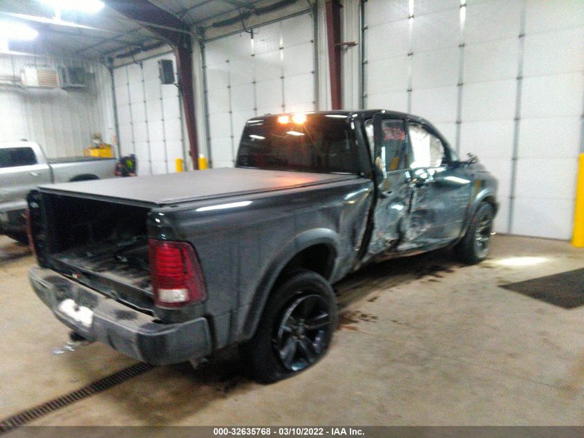 2021 RAM 1500 CLASSIC WARLOCK VIN: 1C6RR7GGXMS554835