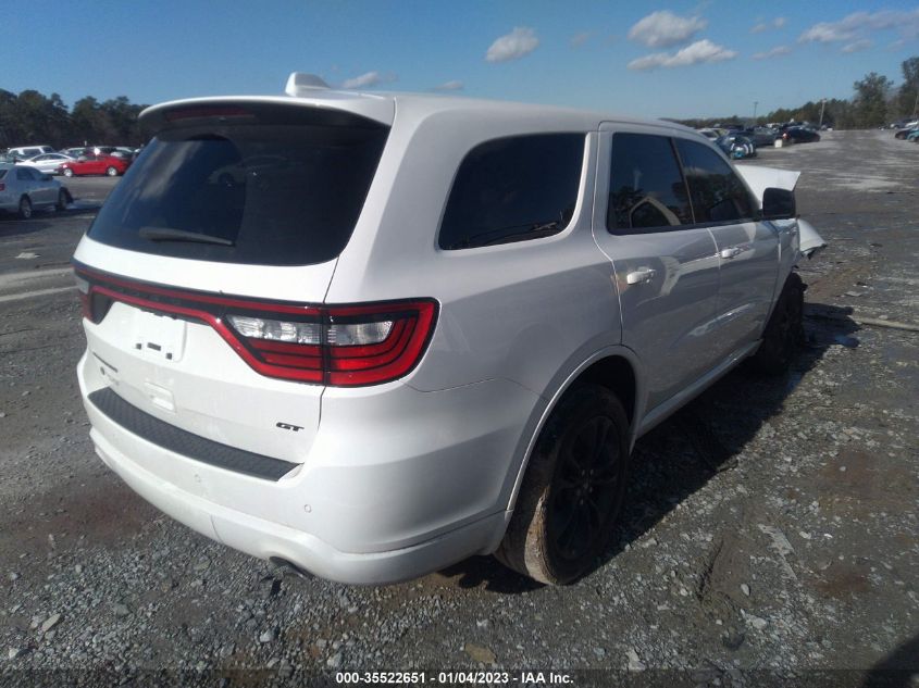 2021 DODGE DURANGO GT VIN: 1C4RDJDG3MC520836
