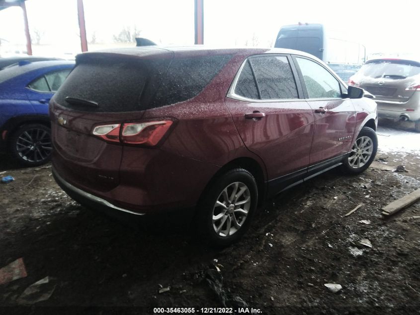 2021 CHEVROLET EQUINOX LT VIN: 3GNAXUEV4ML311023