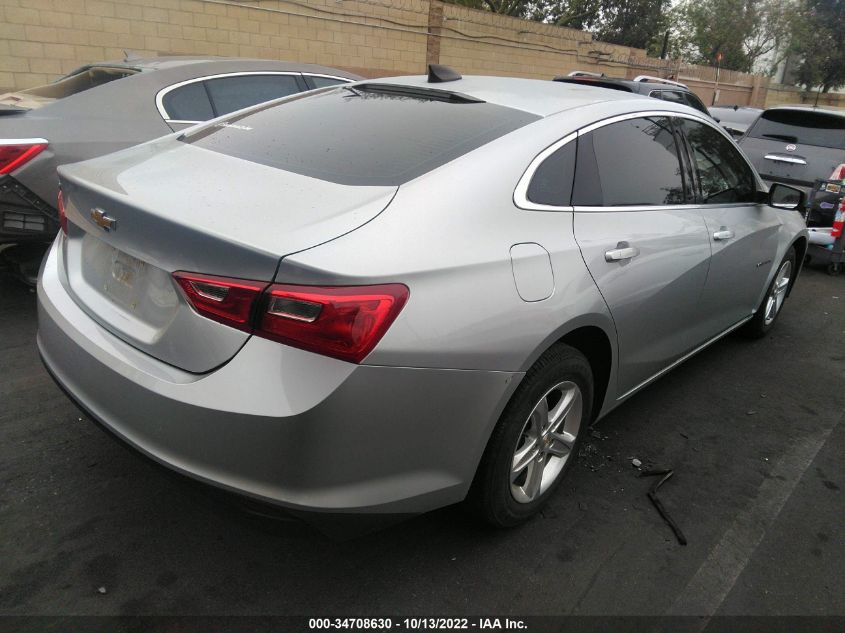 2021 CHEVROLET MALIBU LS VIN: 1G1ZB5ST0MF015888