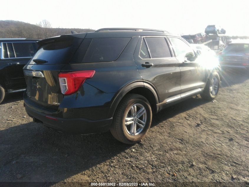 2022 FORD EXPLORER XLT VIN: 1FMSK8DH6NGA63714