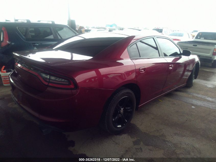 2020 DODGE CHARGER SXT VIN: 2C3CDXBG9LH112501