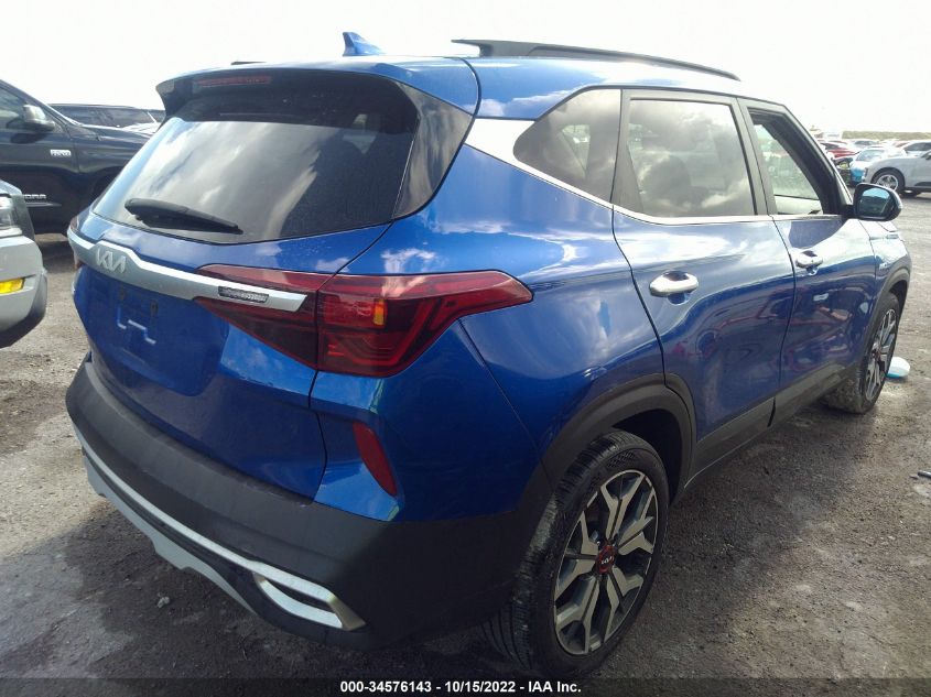 2022 KIA SELTOS SX VIN: KNDETCA21N7243085