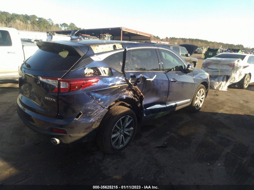 2021 ACURA RDX W/TECHNOLOGY PACKAGE VIN: 5J8TC1H52ML021481