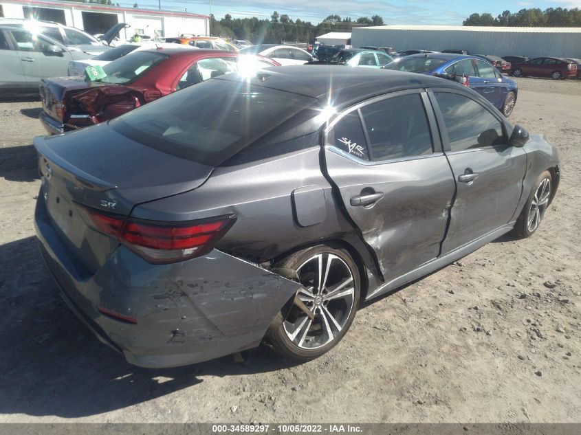 2021 NISSAN SENTRA SR VIN: 3N1AB8DV1MY212522