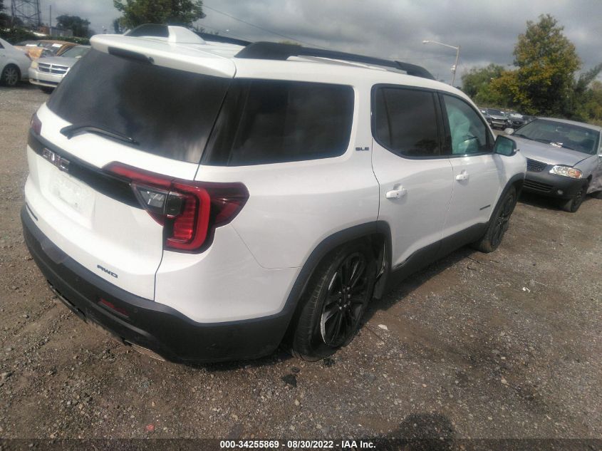 2022 GMC ACADIA SLE VIN: 1GKKNRL4XNZ122885