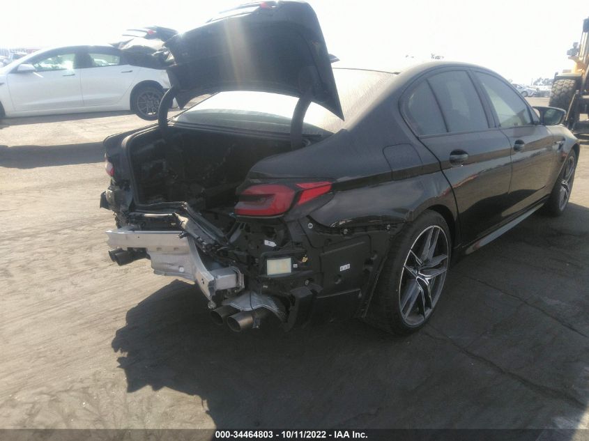 2022 BMW M5 VIN: WBS83CH09NCH80582